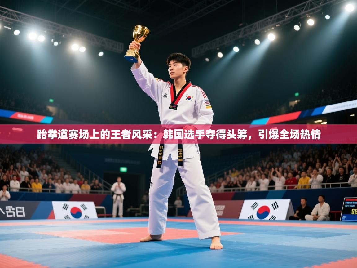 跆拳道赛场上的王者风采：韩国选手夺得头筹，引爆全场热情  第1张